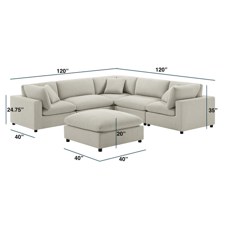 Cassandra - Sofa With Ottoman