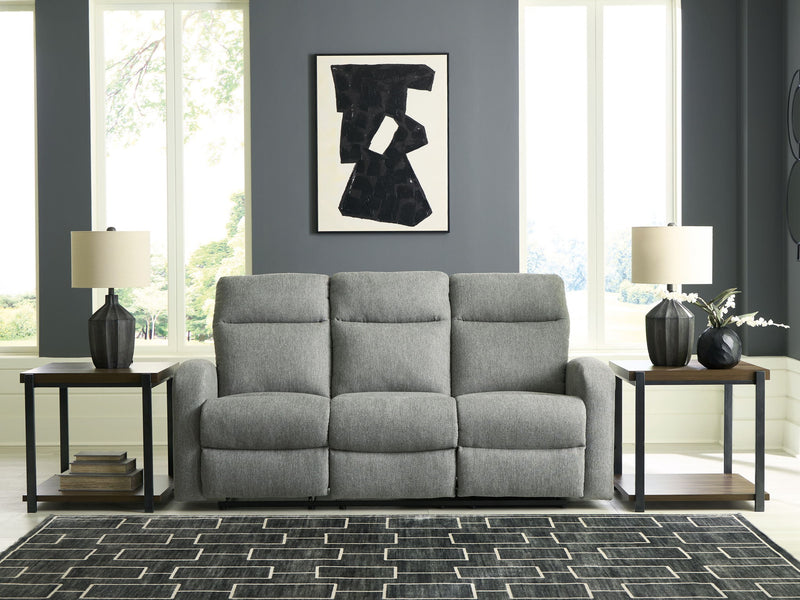 Gauntlet - Reclining Sofa - Sterling