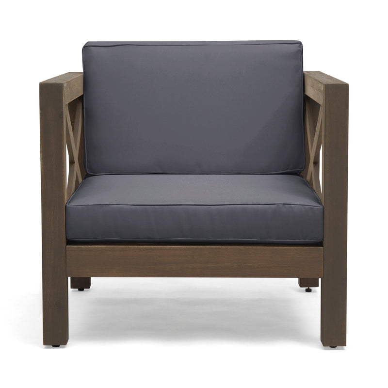 Brava - Mid - Century Modern Club Chair With Water Resistant Cushions