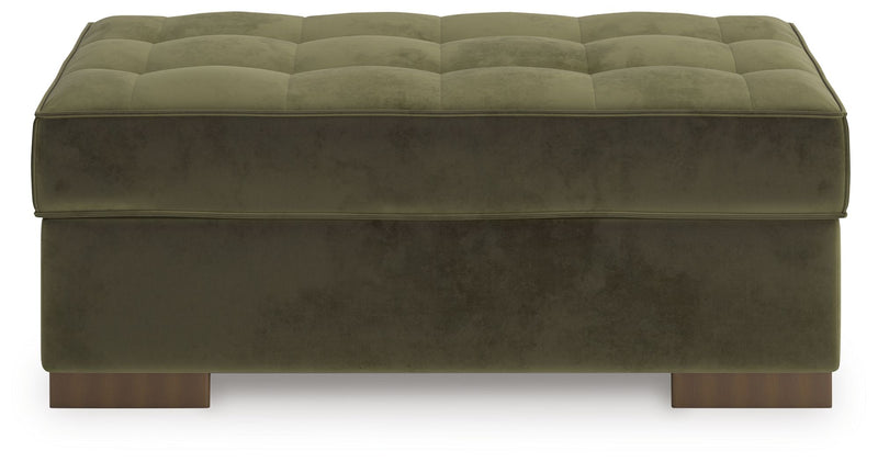 Caspian-Town - Oversized Accent Ottoman - Olive