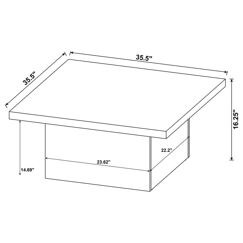 Exeter - Square Table