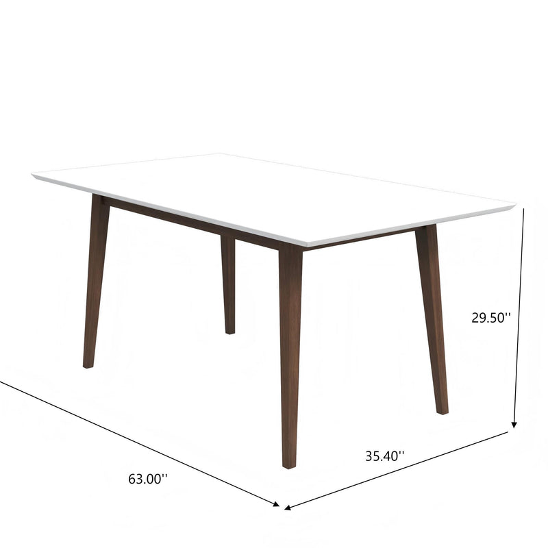Mary - Modern Style Rectangular Dining Kitchen Table