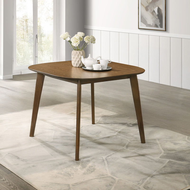 Miller - 39" Square Dining Table - Walnut