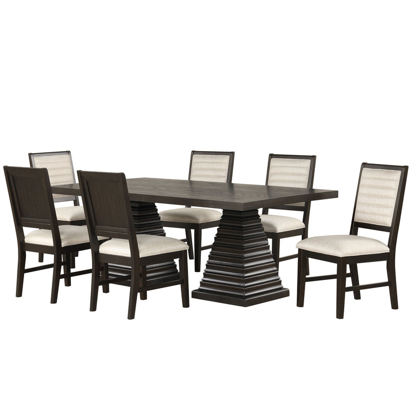 Plateau - 78" Rectangle Dining Table Set
