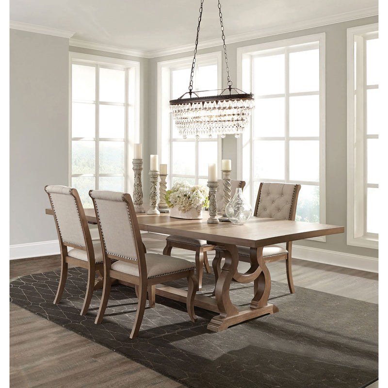 Fremont - Dining Set With Tufted Chairs