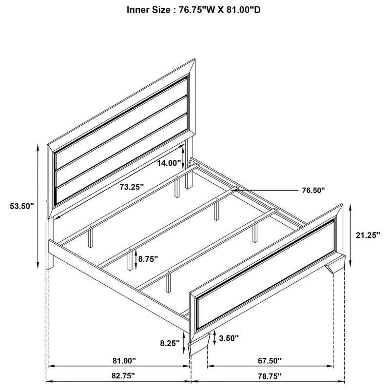 Oatfield - Panel Bed