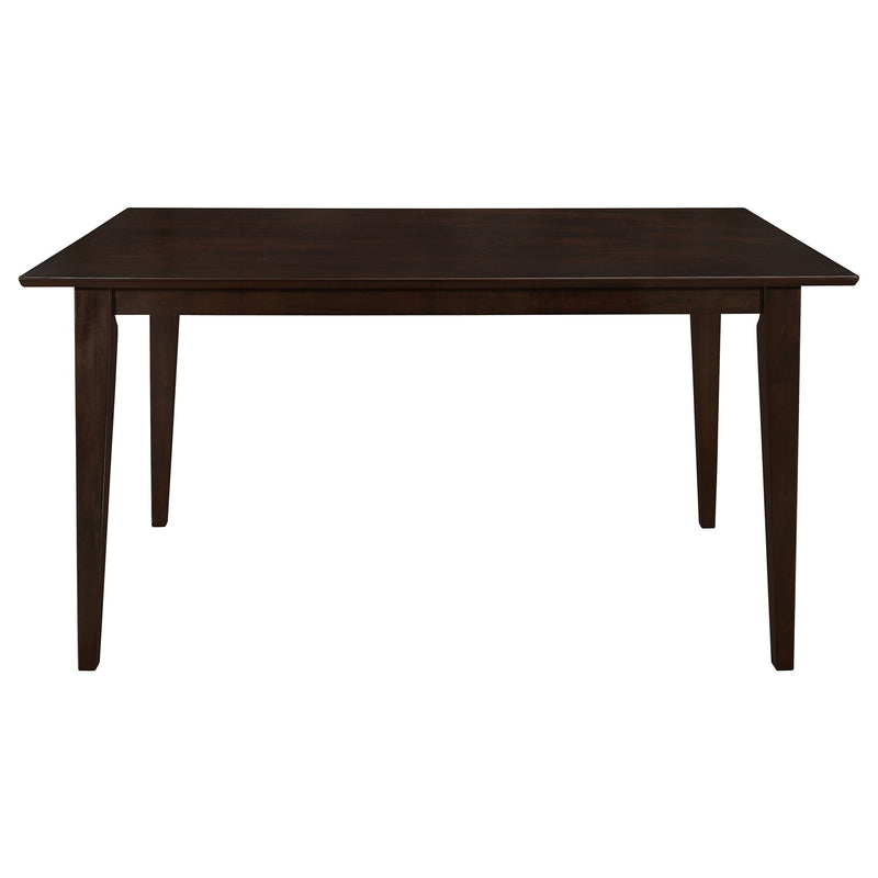 Henin - Rectangle Dining Table - Cappuccino