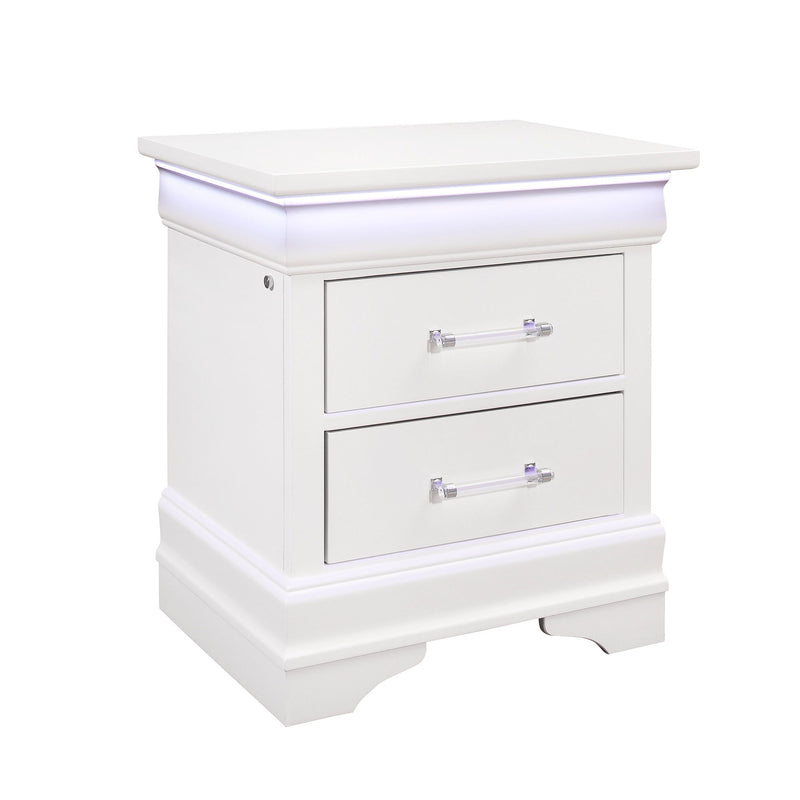 Charlston - Nightstand With LED