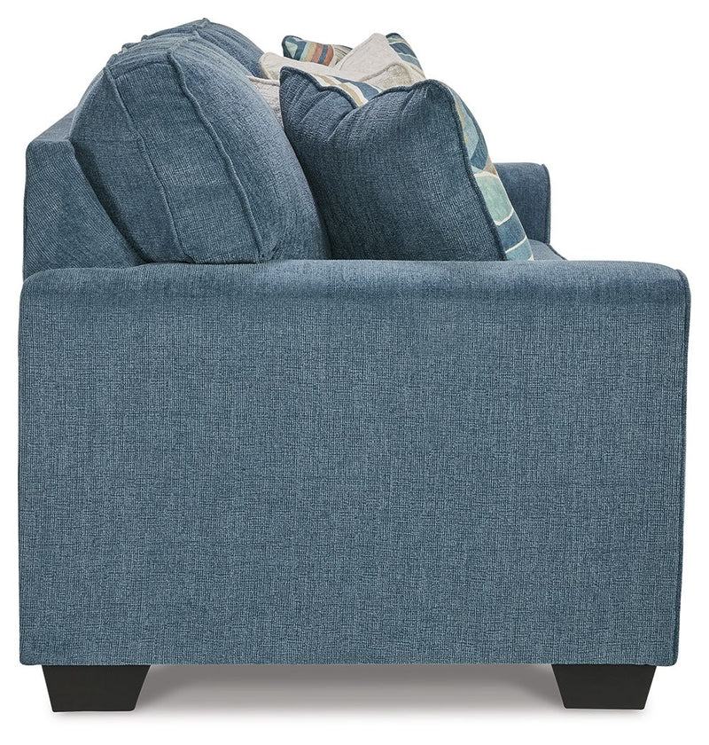 Cashton - Queen Sofa Sleeper - Blue