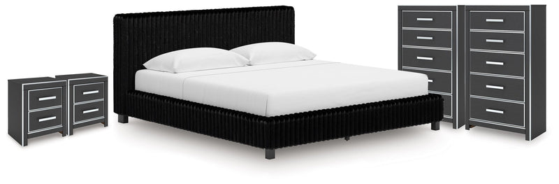 Zuraleus - Upholstered Bedroom Set