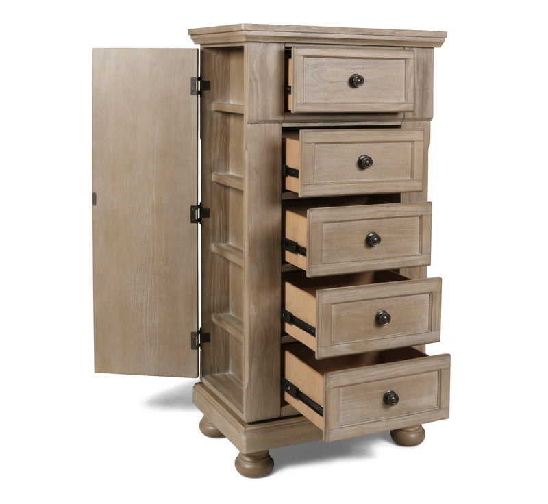 Allegra - Swivel Chest - Pewter