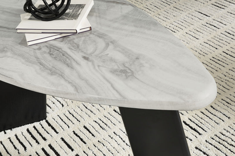 Lilyberg - Occasional Table Set (Set of 3) - Gray / Black