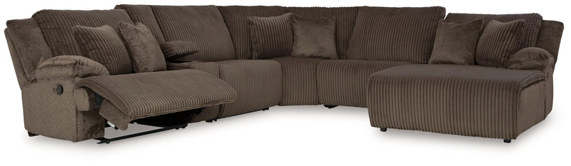 Top Tier - 6 Piece Reclining Sectional