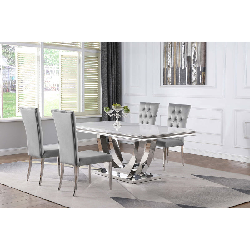 Allessandra - Rectangular Dining Set With Chairs