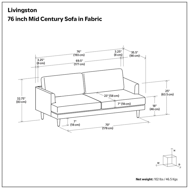 Livingston - Upholstered Sofa