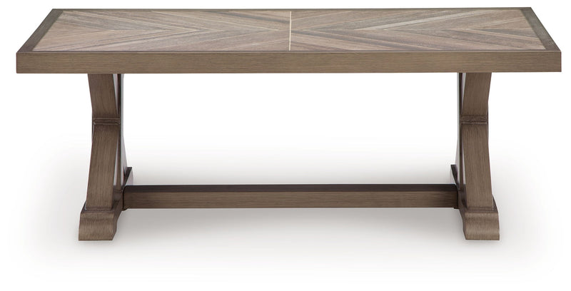 Laguna Heights - Rectangular Cocktail Table - Beige