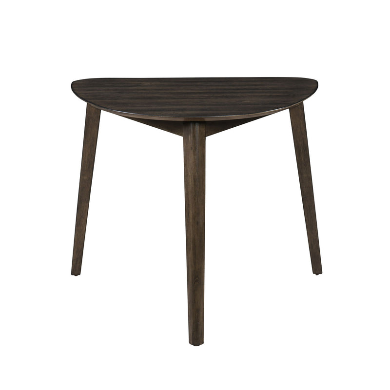 Rex - Guitar Pick Corner Table - Walnut Brown
