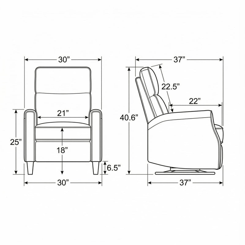 Swivel Gliding Recliner