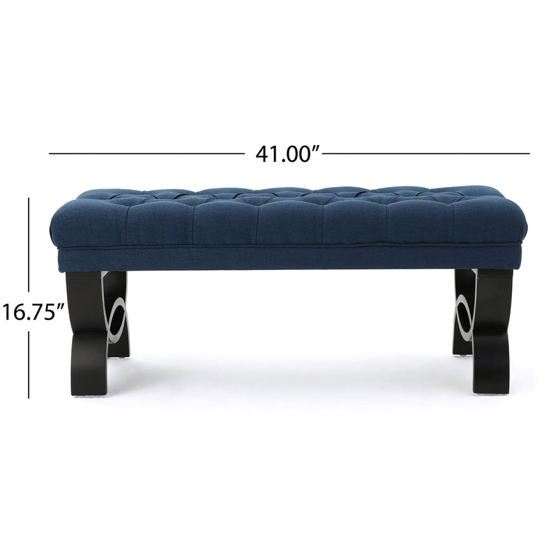 Hilton - Ottoman Bench Classic Style