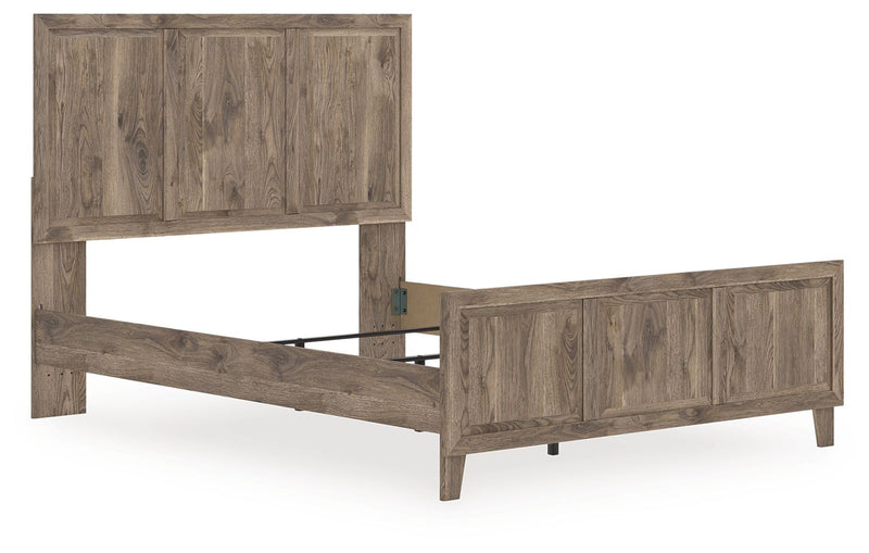 Rusticott - Panel Bed