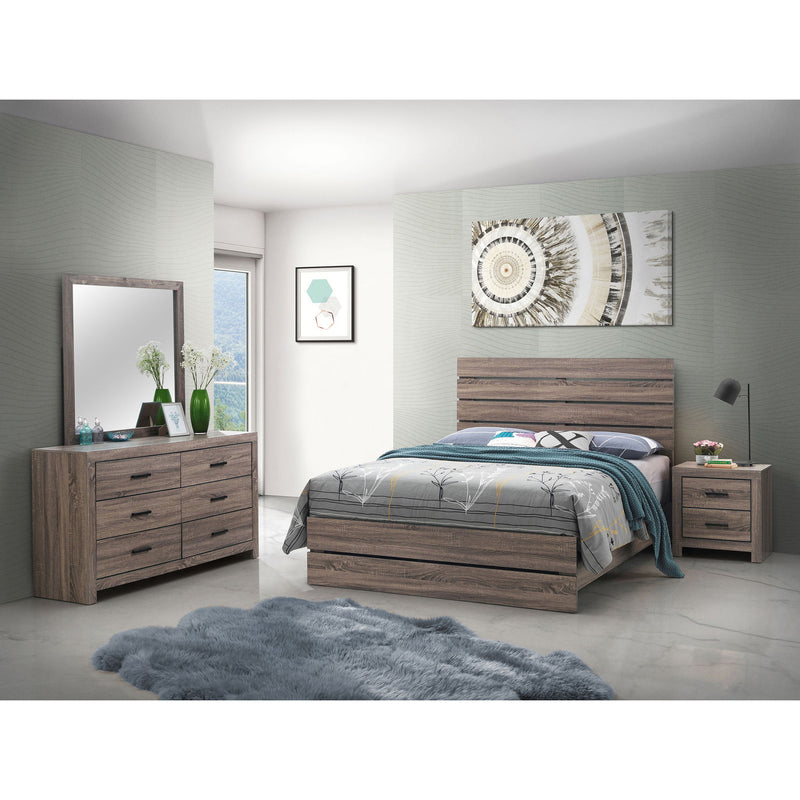 Geary - Slatted Headboard Panel Bedroom Set