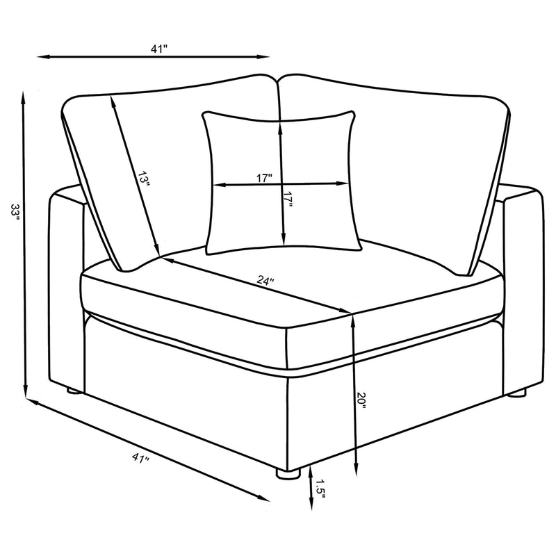 Rhette - Upholstered Sectional