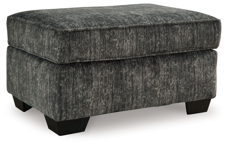 Lonoke - Ottoman - Gunmetal