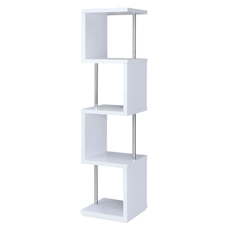 4 Tier Bookcase With Accents