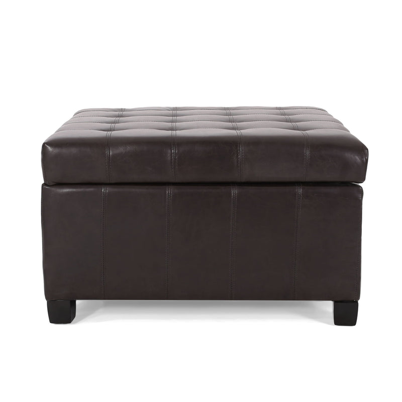 Isabella - Contemporary Ottoman With Storage